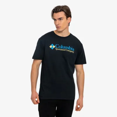 COLUMBIA MAJICA CSC Basic Logo Tee-Black, CSC Retr 