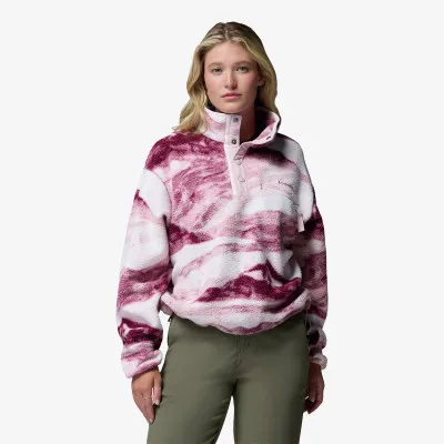 COLUMBIA DUKSERICA Helvetia™ II Printed Cropped Half Snap 